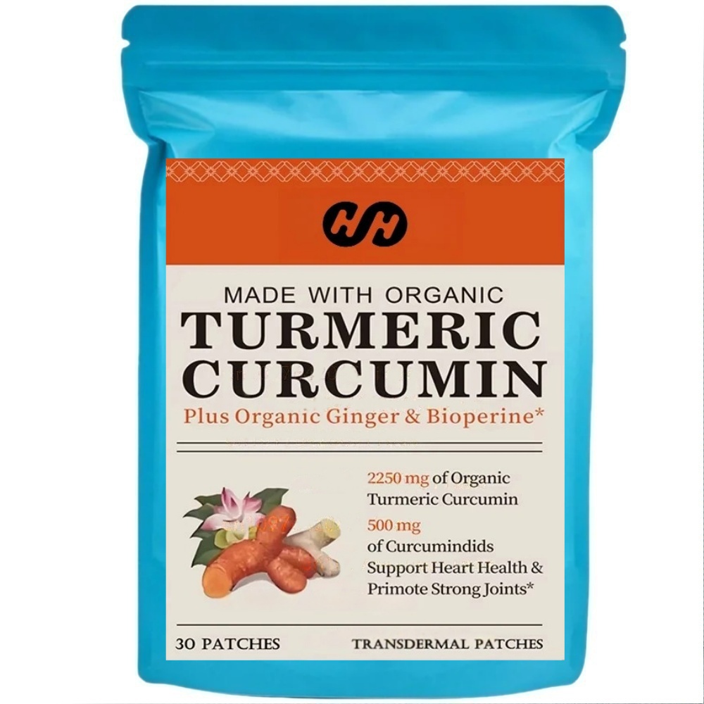 Turmeric - 30 Pflaster Kurkuma Curcumin Transdermale Pflaster