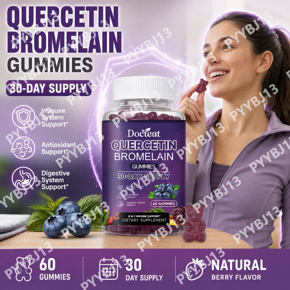 Echinacea - Docteat Quercetin Bromelain Gummibärchen mit Vitamin
