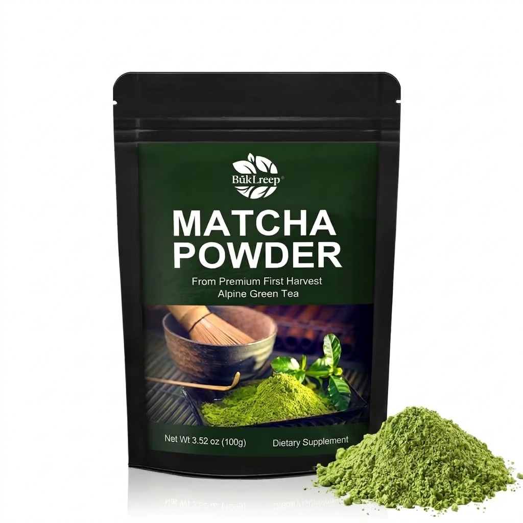 Herbal Tincture - Matcha-Pulver, Natürlicher Energie-Booster & Förderer des