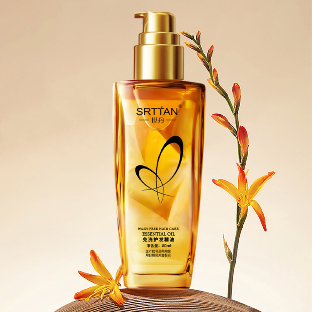 Essential Oils - 1 Stück Nicht-Waschbares Haarpflege-Öl, Sanfte Haarpflege,
