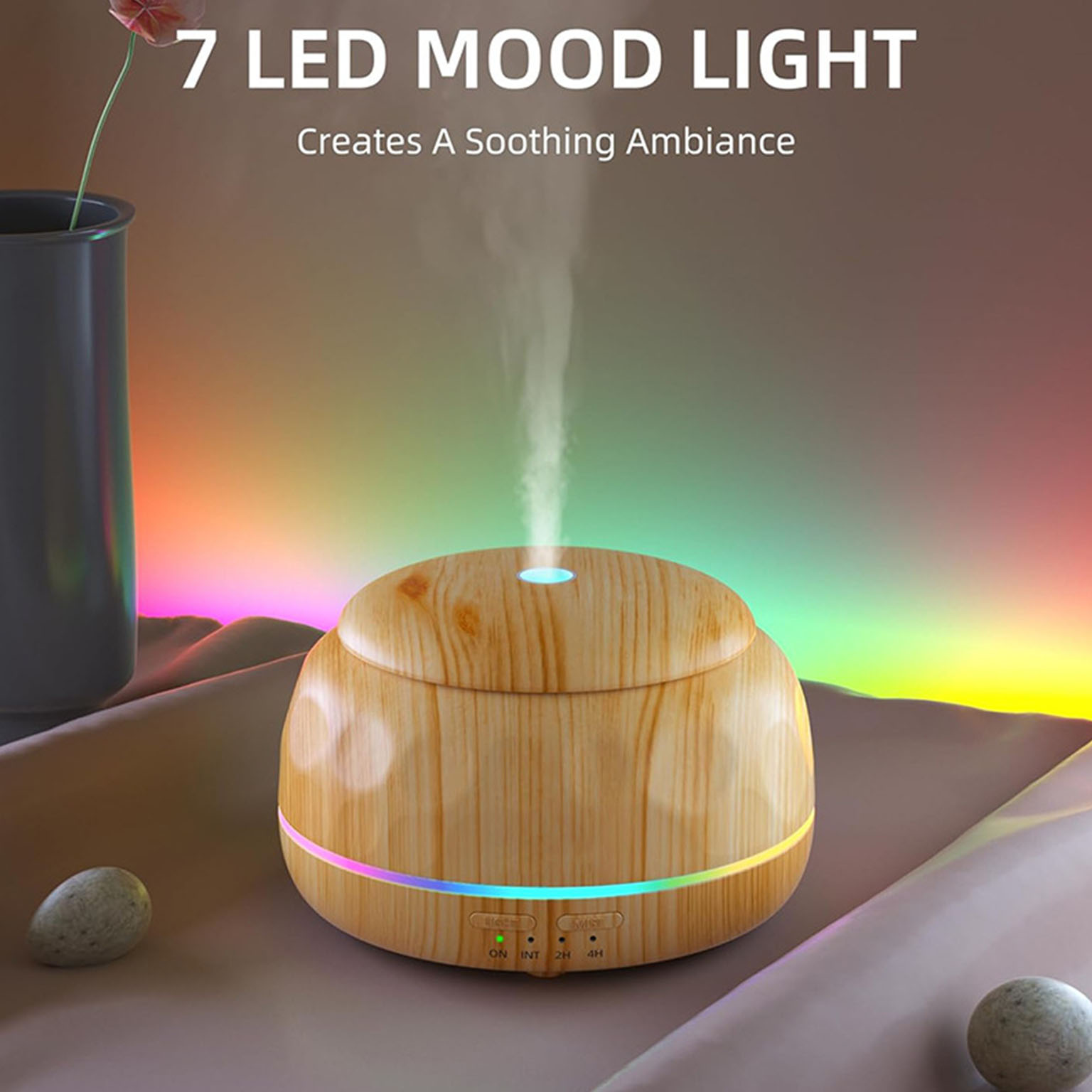 Essential Oils - Ätherisches Öl Diffusor Luftbefeuchter Aroma-Maschine für