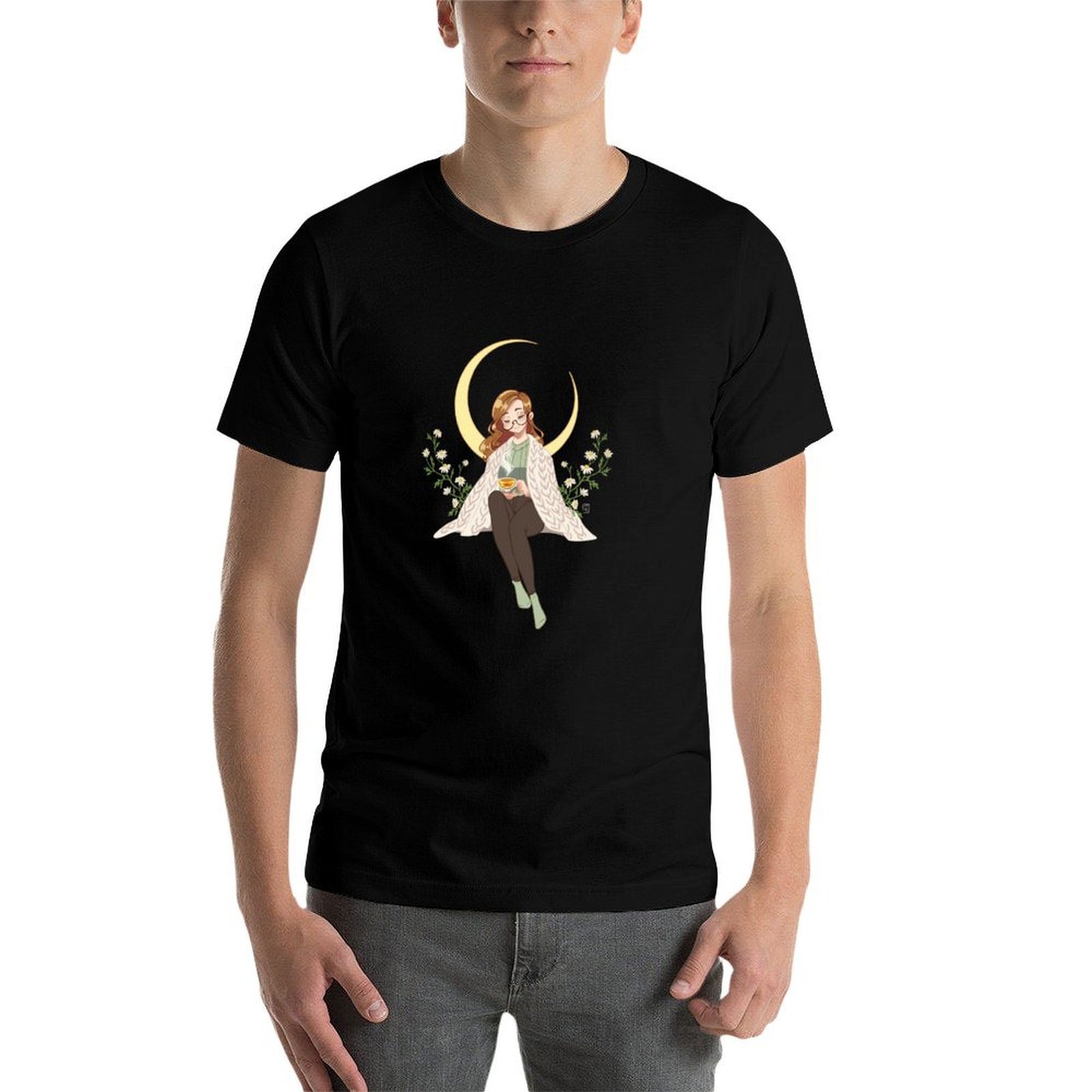 T-Shirt mit Kamillenmuster, lä – Chamomile Tea Bewertung und Preis