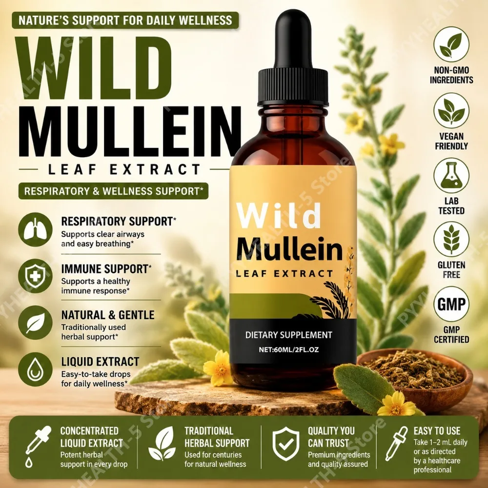 Wild-Mullein-Blätter-Tropfen m – Herbal Supplement Bewertung und Preis