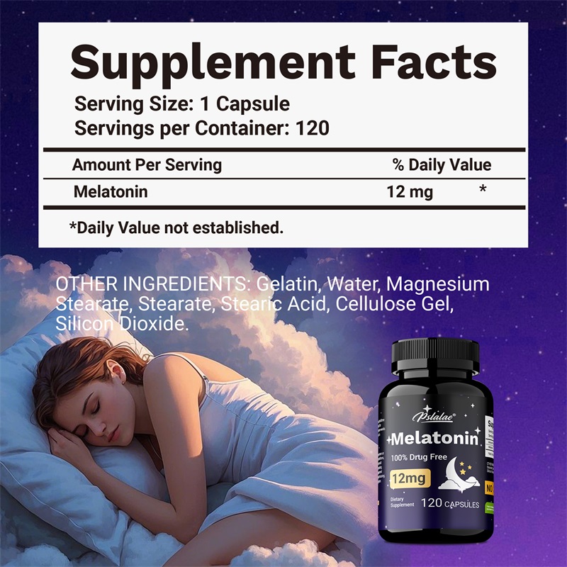 Melatonin 12 mg – lindert Angs – Health Wellness Bewertung und Preis