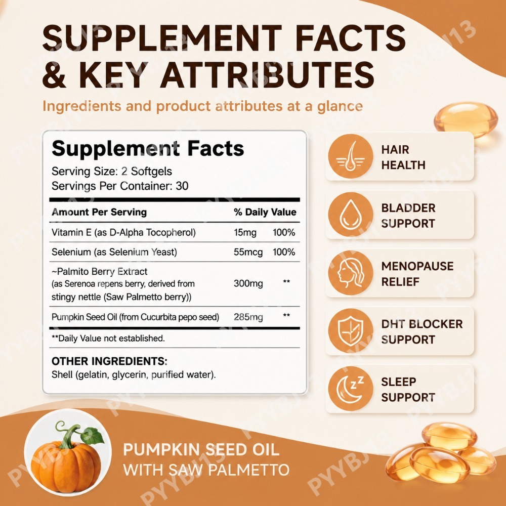 Googeer Kürbiskernöl-Softgels  – Herbal Supplement Bewertung und Preis