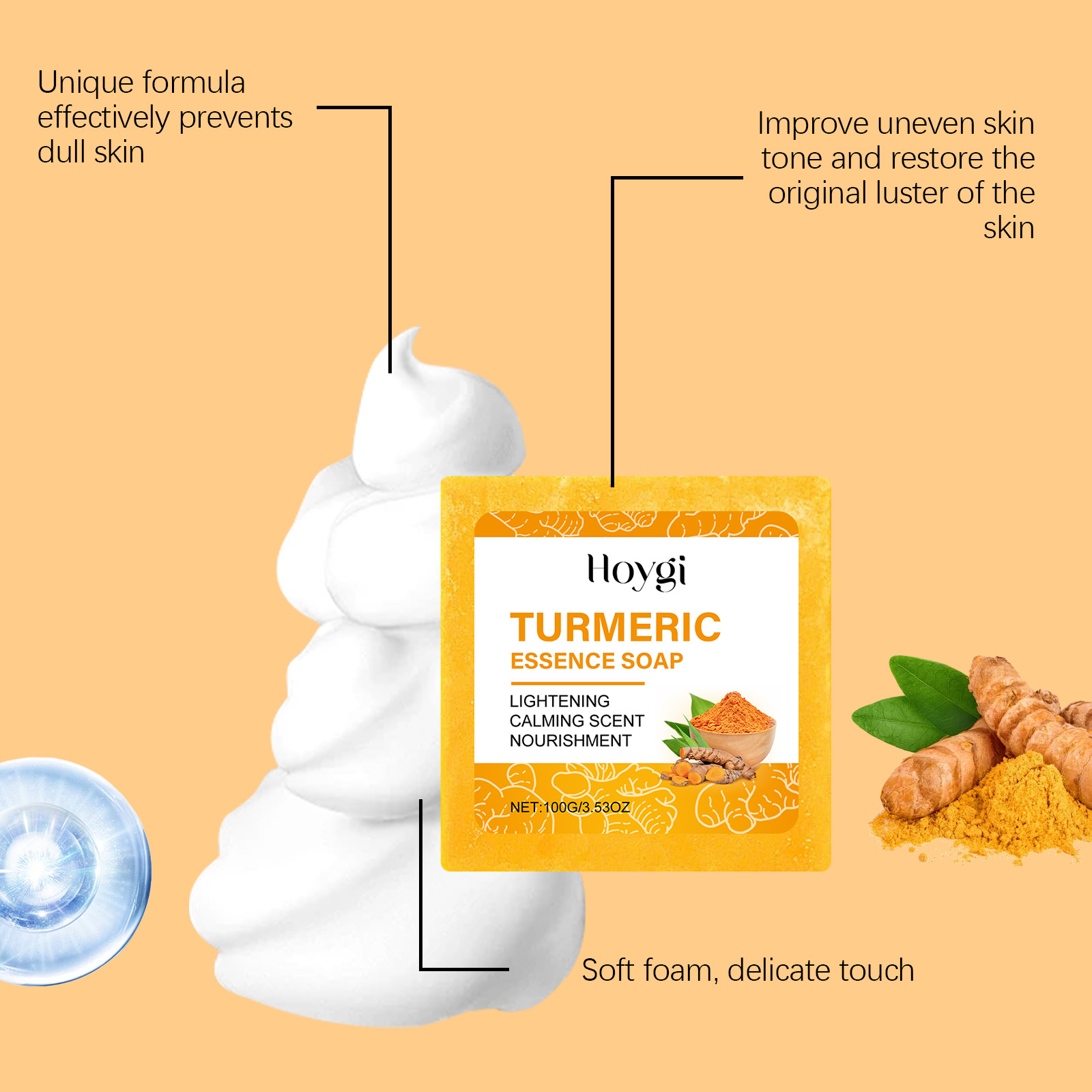 Kurkuma Hautpflege Set Körper  – Turmeric Bewertung und Preis