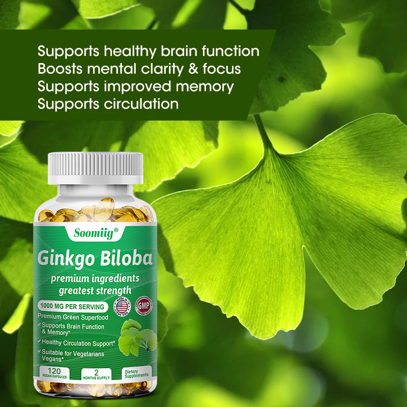 Ginkgo-Biloba-Kapseln – Gehirn – Ginger Tea Bewertung und Preis