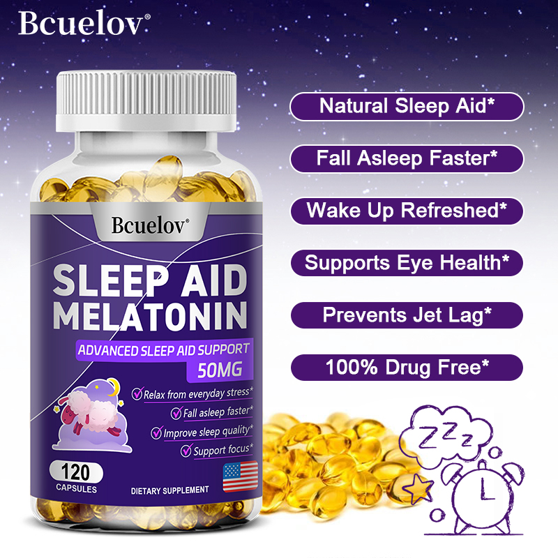 Melatonin 25mg Kapseln mit L-T – Herbal Supplement Bewertung und Preis