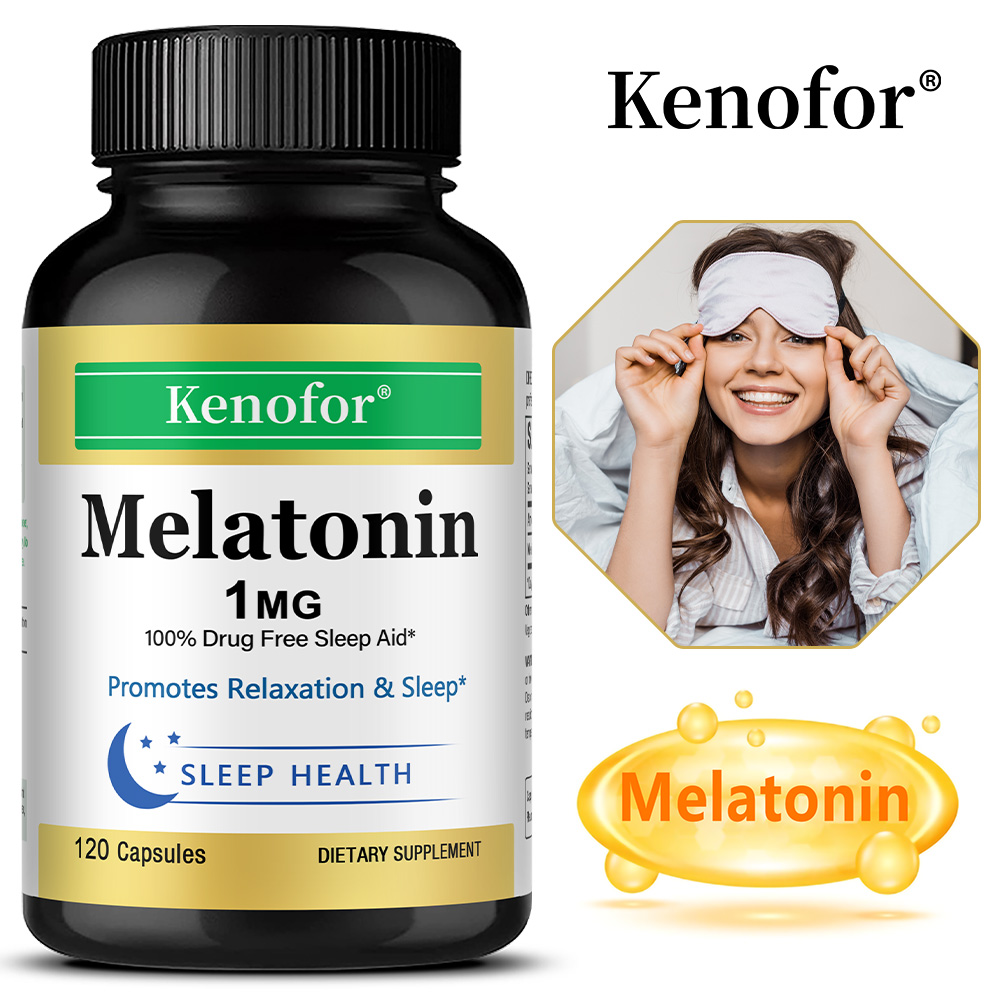 Melatonin-Kapseln 1 mg – förde – Health Wellness Bewertung und Preis