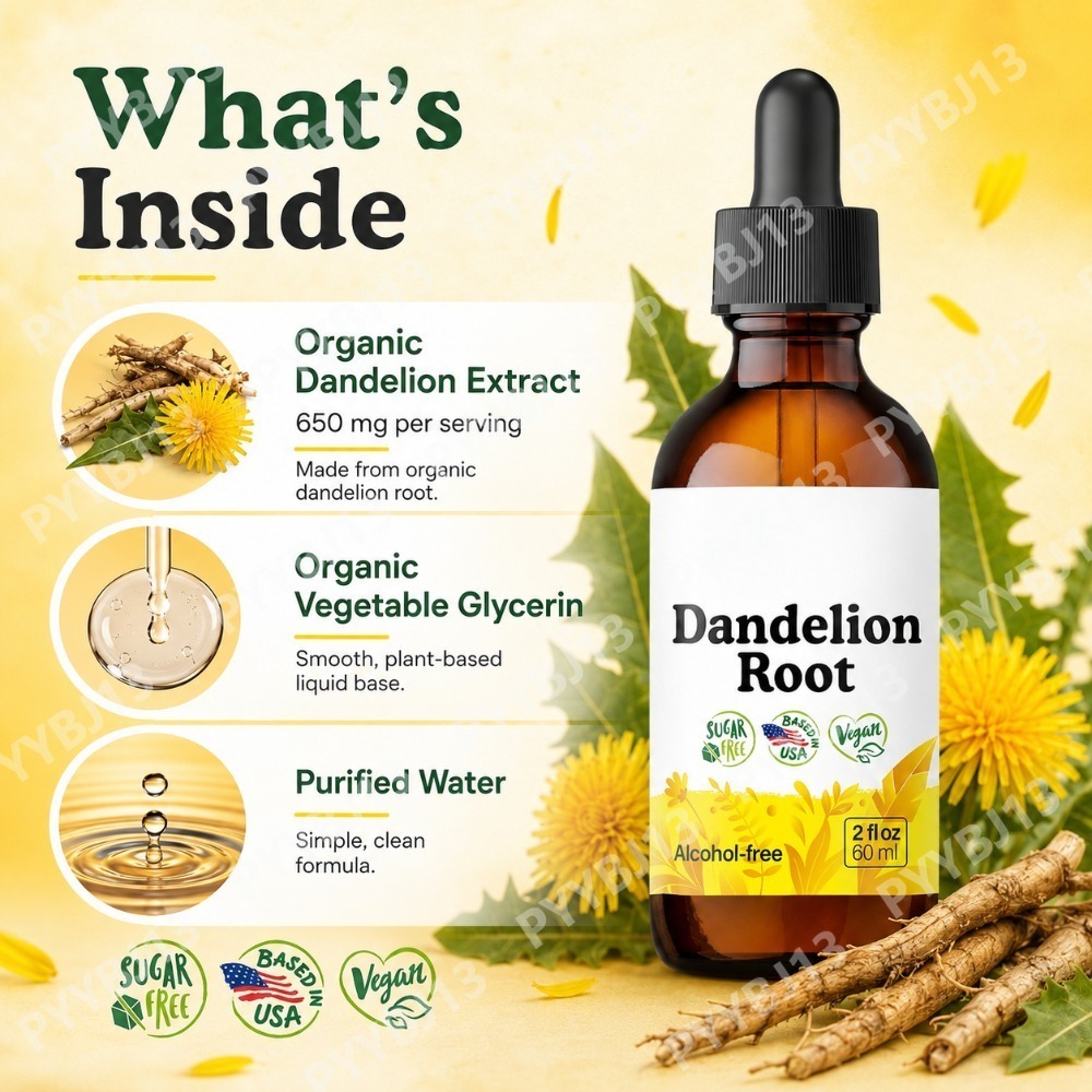 Löwenzahnwurzel-Nahrungsergänz – Herbal Tincture Bewertung und Preis