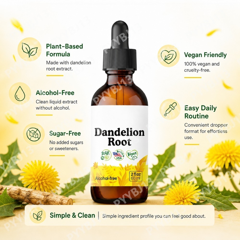 Löwenzahnwurzel-Nahrungsergänz – Herbal Tincture Bewertung und Preis